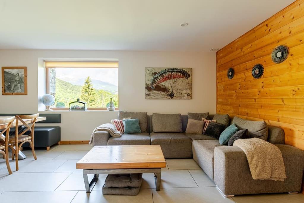 Appartement En Chalet Individuel Sauna Piscine Valmeinier Exterior foto