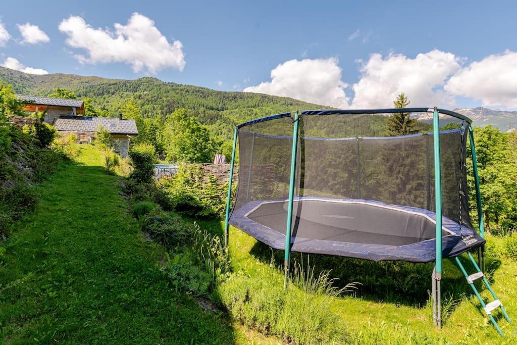 Appartement En Chalet Individuel Sauna Piscine Valmeinier Exterior foto