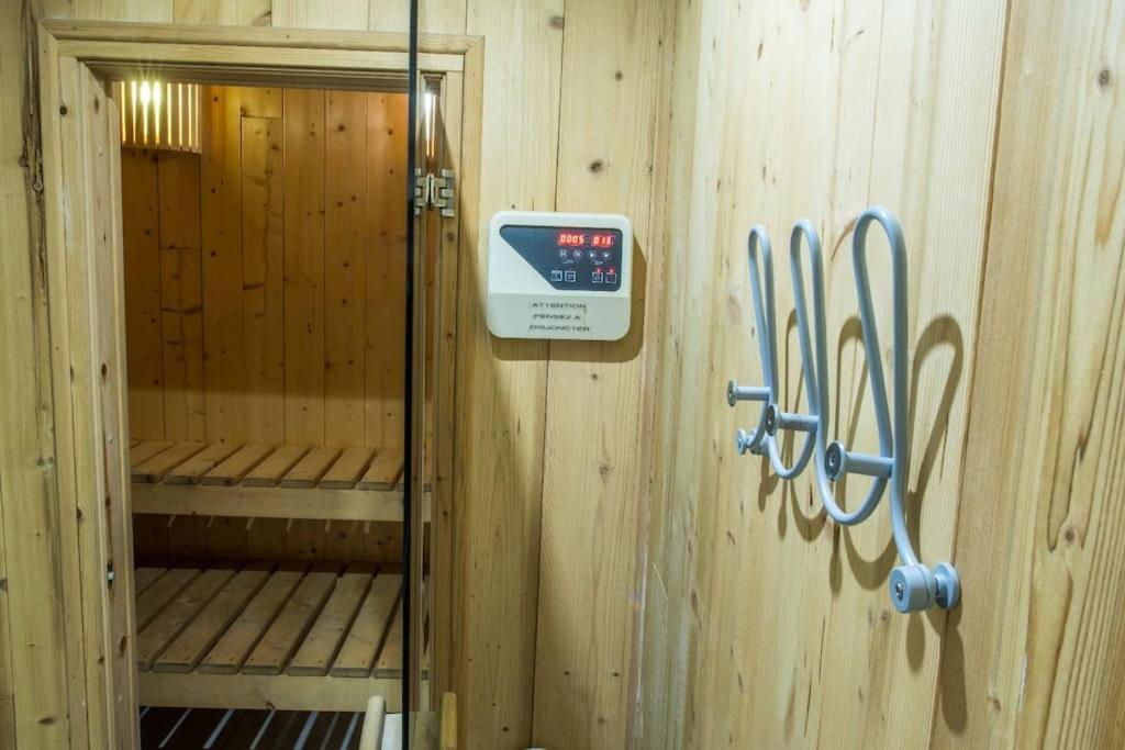 Appartement En Chalet Individuel Sauna Piscine Valmeinier Exterior foto