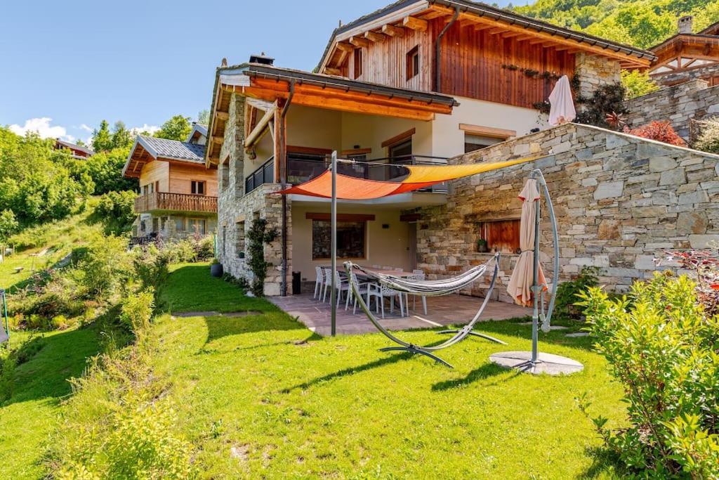 Appartement En Chalet Individuel Sauna Piscine Valmeinier Exterior foto